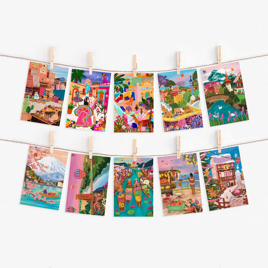 Travel Inspired Greeting Cards